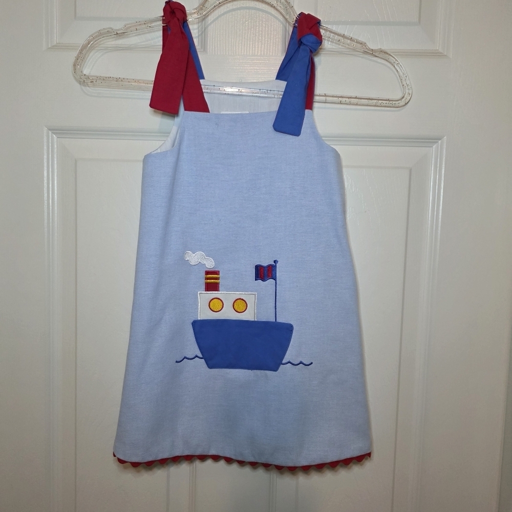 Mulberry Street Dress 3T boat Vintage